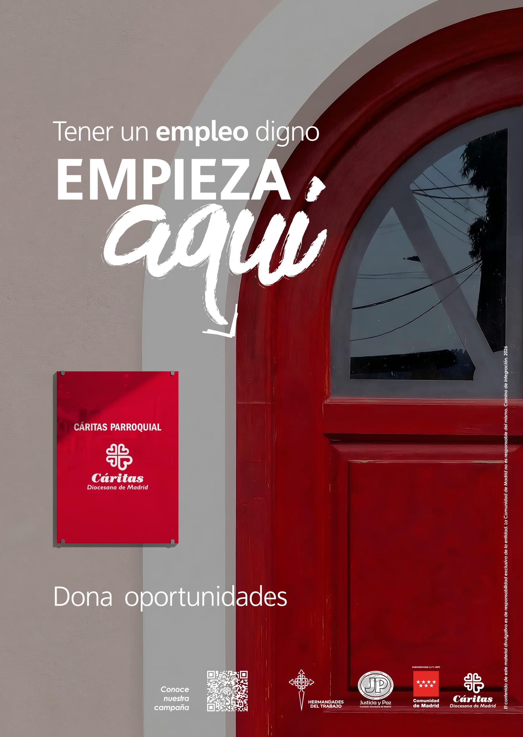 Campaña por el Empleo 2026 | Caritas Madrid