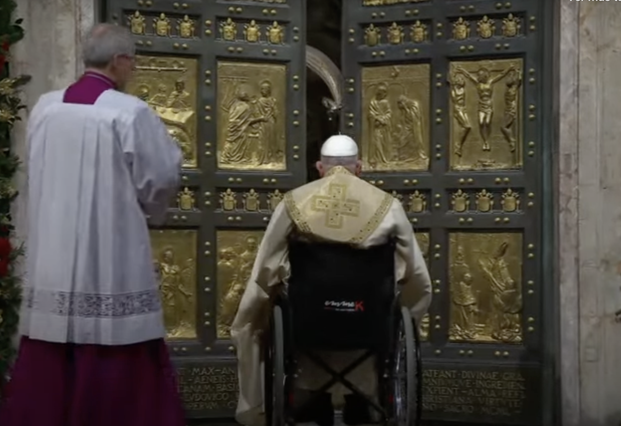 Inauguración del Jubileo Ordinario de 2025 por el Papa Francisco ...