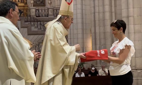 cardenal osoro con Cáritas Madrid