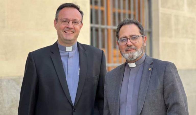 obispos auxiliares José Antonio Álvarez y Vicente Martín