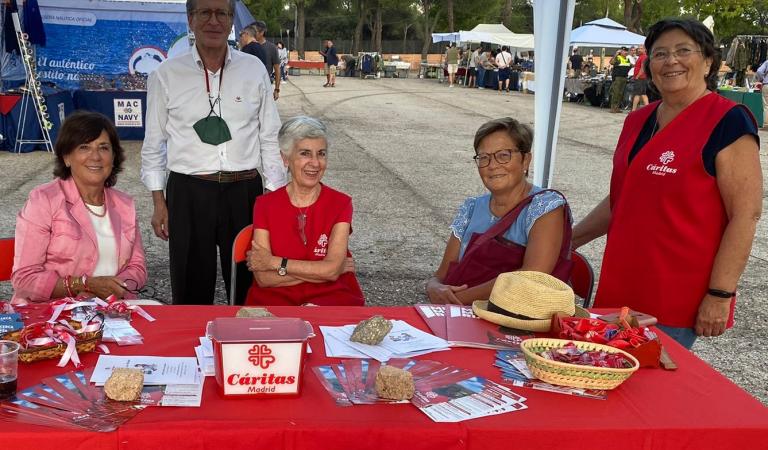 feria-historia-las-rozas-voluntariado-caritas-madrid