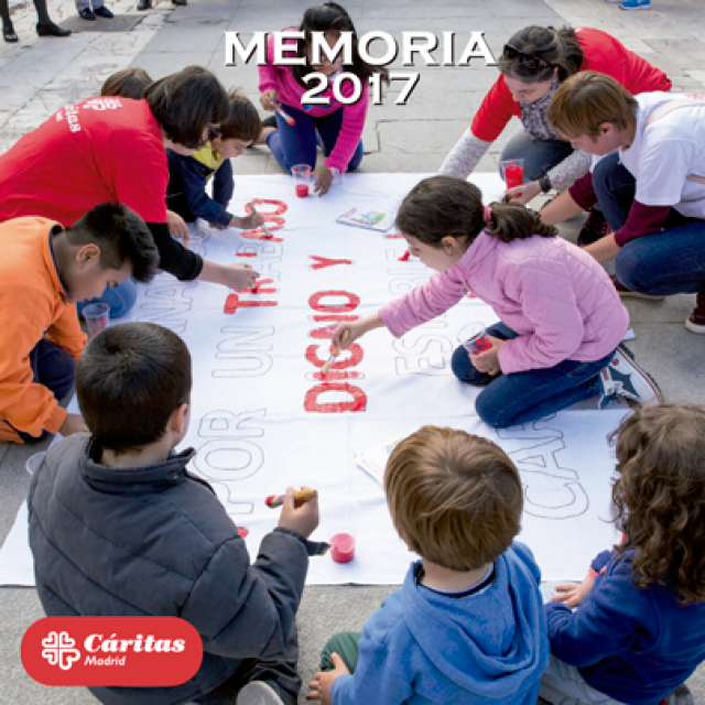Memoria 2017 de Cáritas Madrid